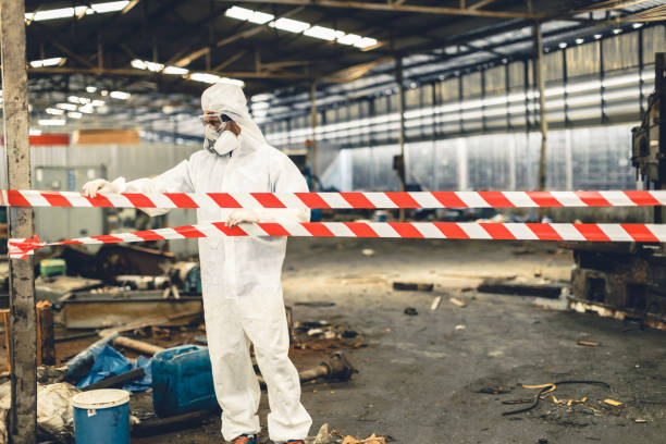 Professional Unattended Death Cleanup technician working in Yakima, WA